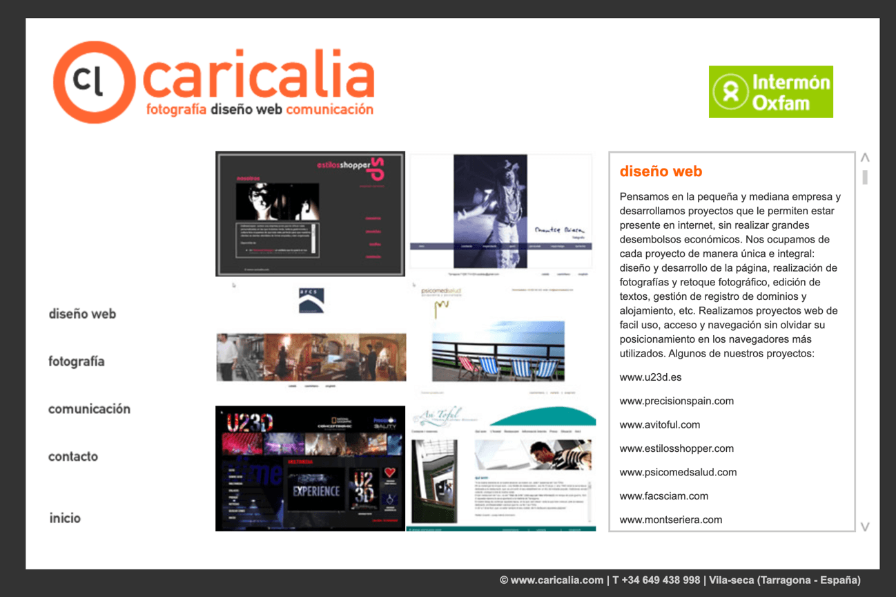 Caricalia Landing