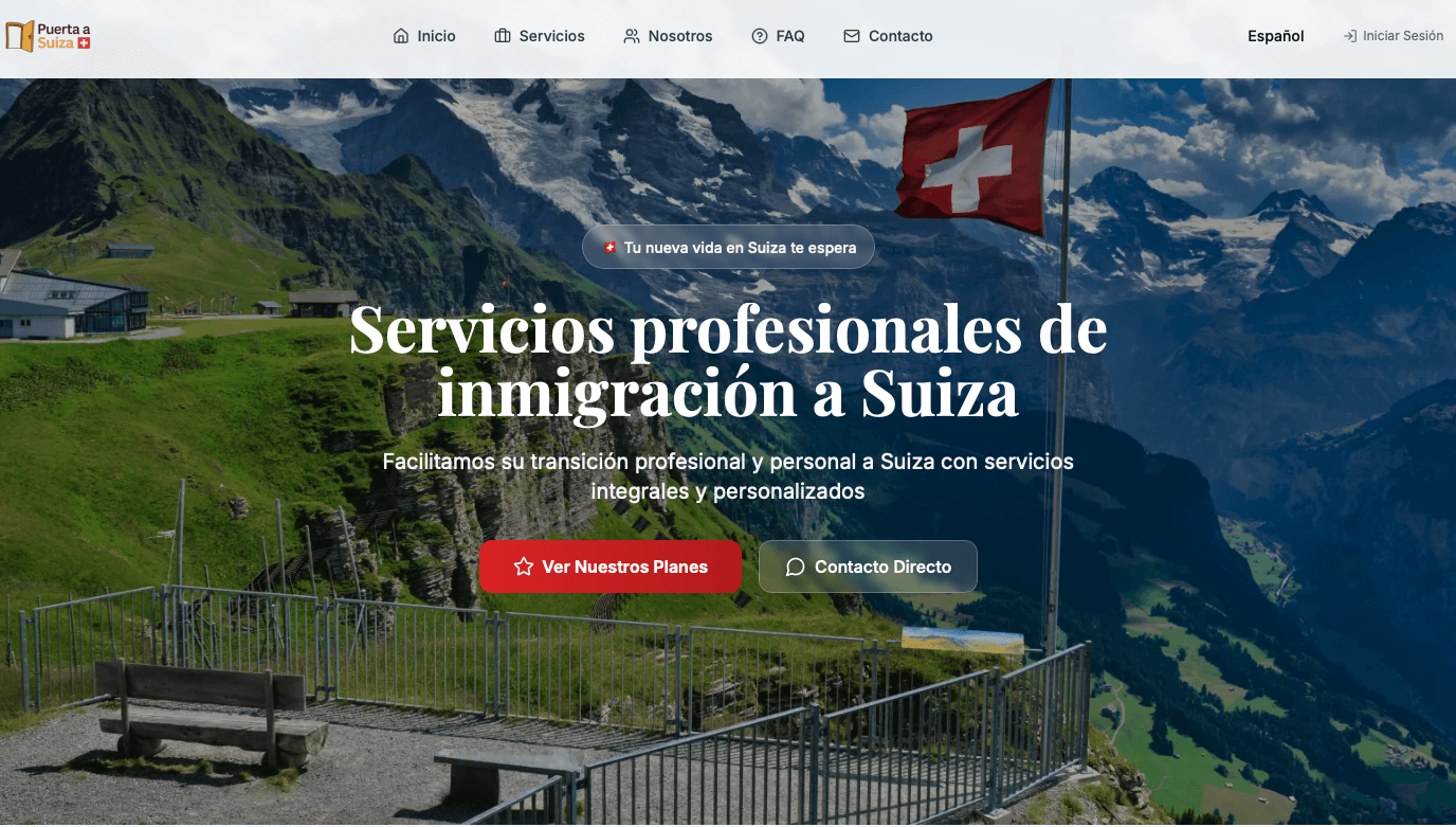 Puerta a Suiza